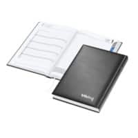 Niceday Buchkalender A5 2023 1 Tag/1 Seite Schwarz Deutsch, Englisch, Französisch 14,8 x 21 cm