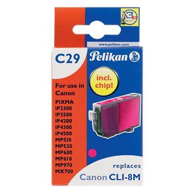 Kompatible Pelikan Canon CLI-8M Tintenpatrone Magenta