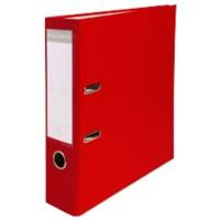 Exacompta Maxi Ordner A4 75 mm Rot 2 Ringe 918403B Pappkarton, PP (Polypropylen) Glatt Hochformat