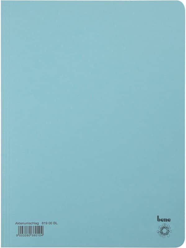 Bene Mappe DIN A4 Blau Manila 250 g/m²250 g/m²