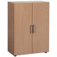 Geramoebel Flügeltürenschrank Speed Office Buche 800 x 420 x 1.104 mm