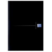 OXFORD Office Essentials A5 Fallgebunden Schwarz Pappcover Notizbuch kariert 96 Blatt