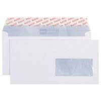 Elco Premium C6/5 Abziehstreifen Briefumschläge Weiß 229 B x 114 H mm Mit Fenster 100 g/m² 500 Stück