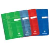 Clairefontaine A5 Drahtgebunden Farbig sortiert Laminiert Pappe Cover Notizbuch Liniert 90 Blatt