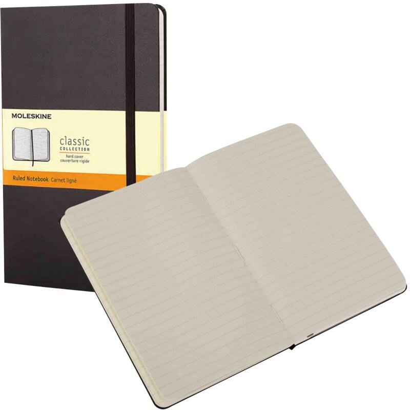 Moleskine Notizbuch A5 Liniert Karton Hardback Nicht perforiert 240 Seiten 240 Seiten