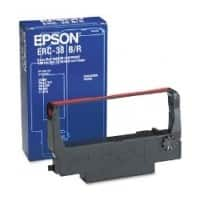 Epson ERC38BR Original Schwarz & Rot Farbband C43S015376