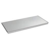 Manuflex Regale Y-LR0701 2 Silber 970 x 300 mm 2 Stück