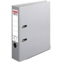 herlitz maX.file Protect plus Ordner A4 80 mm Grau 2 Ringe Pappkarton, PP (Polypropylen) Texturiert
