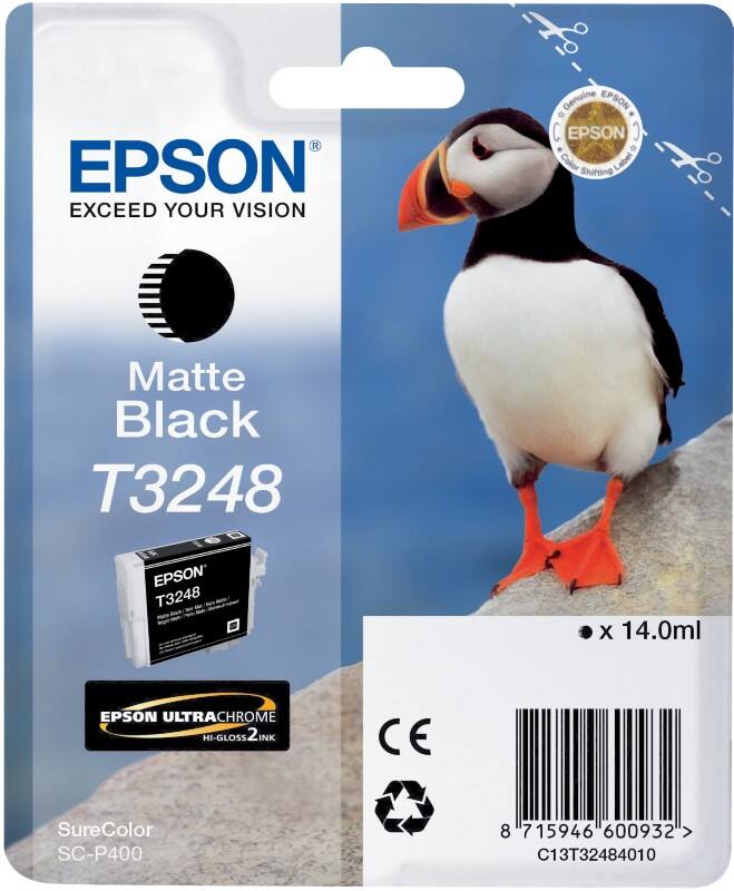 Epson T3248 Original Tintenpatrone T3248 Mattschwarz