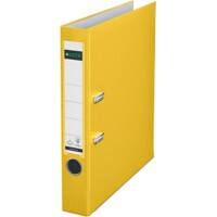 Leitz 180° Schmal Ordner A4 52 mm Gelb 2 Ringe 1015 PP (Polypropylen) Glatt Hochformat