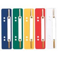 Heftstreifen Färbig sortiert Polypropylen 150 x 38 mm 100 Stück