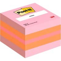 Post-it Haftnotizenwürfel 51 x 51 mm Farbig sortiert 400 Blatt