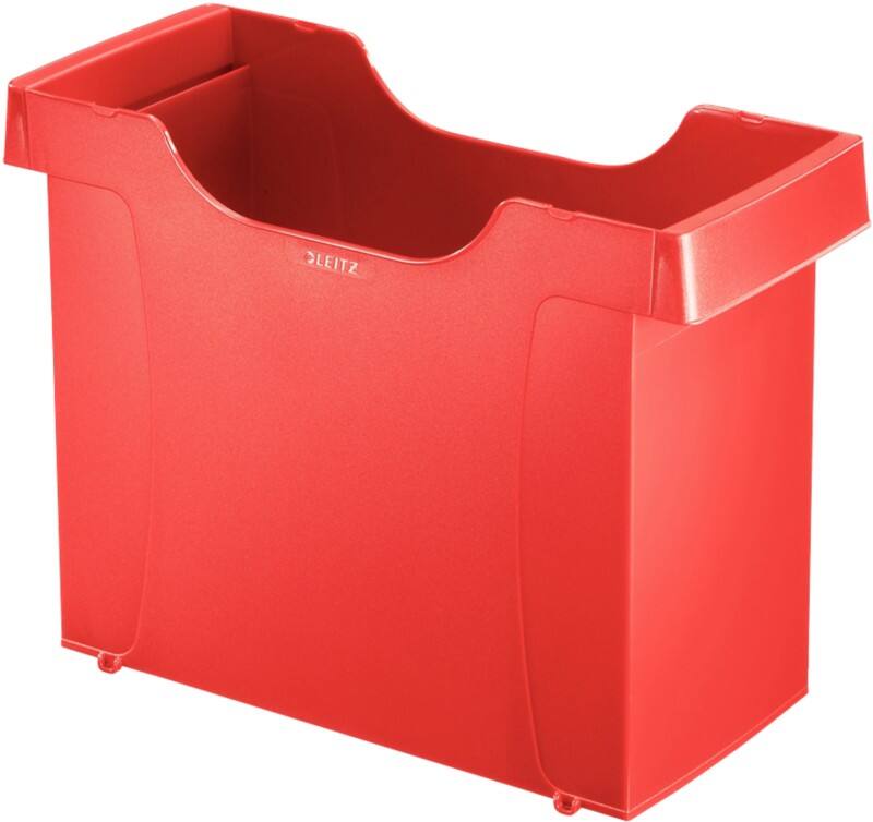 Leitz Plus Uni-Box Hängeregisterbox 36,5 x 17 x 27,3 cm A4 20 Mappen Kunststoff Rot