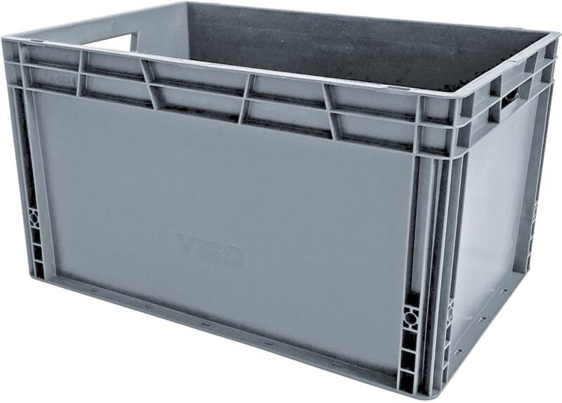 Viso E series Kunststoff Transportbox 65 L Grau 60 x 40 x 34 cm