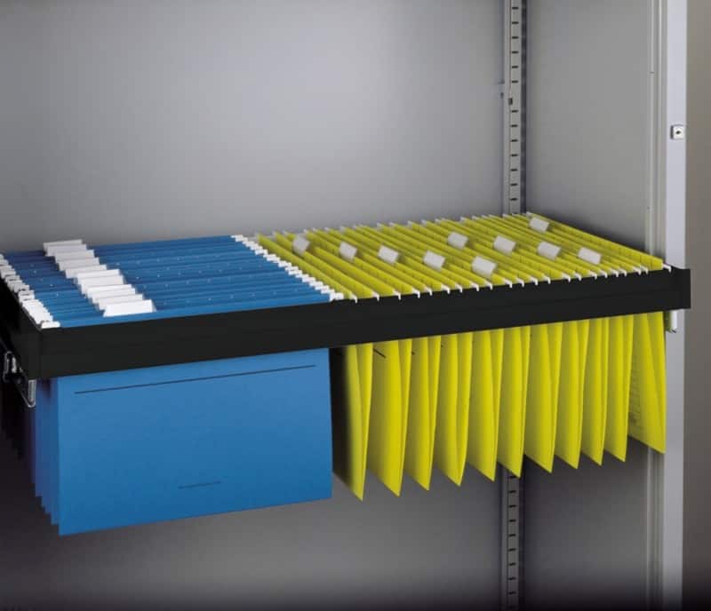 Bisley Herausziehbarer Aufhängerahmen Schwarz 830 x 420 x 87 mm