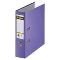 Bene No.1 Power Ordner A4 80 mm Violett 2 Ringe No.1 Power 291400 PP (Polypropylen) Glatt Hochformat