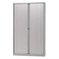 Bisley Rollladenschrank EuroTambour Silber 1.200 x 430 x 1.980 mm