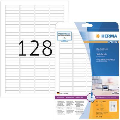 HERMA Etiketten 5071 Weiß Rechteckig 3200 Etiketten pro Packung