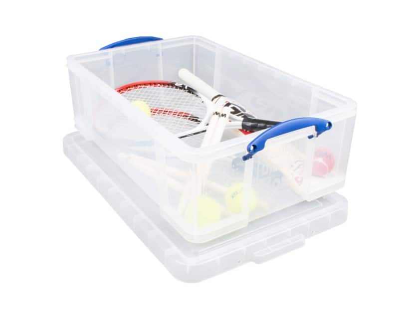 Really Useful Box Kunststoff Aufbewahrungsbox 50 L Transparent 71 x 44 x 23 cm
