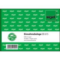 Sigel Einnahmebeleg EB615 DIN A6 50 Blatt