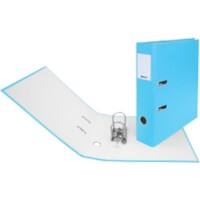Biella Plasti-Color Ordner A4 70 mm Hellblau 2 Ringe PP (Polypropylen)