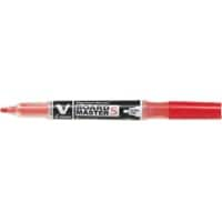 Pilot V-Board Master S Nein Whiteboard-Marker Rot Extra Feine Rundspitze 1,3 mm