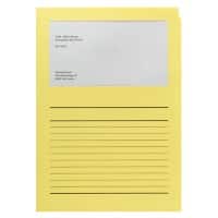 Elco Ordo Classico Aktendeckel DIN A4 [delete] Intensives Gelb Papier 120 g/m² 100 Stück