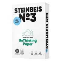 Steinbeis Pure No.3 DIN A4 Druckerpapier 100% Recycelt 80 g/m² Glatt Weiß 500 Blatt