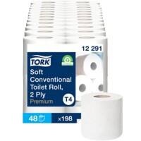 Tork Premium Toilettenpapier T4 2-lagig 12291 48 Rollen à 198 Blatt