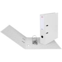 Biella Ordner A4 70 mm Weiß 2 Ringe 103 417.01 Polyolefine-Folie