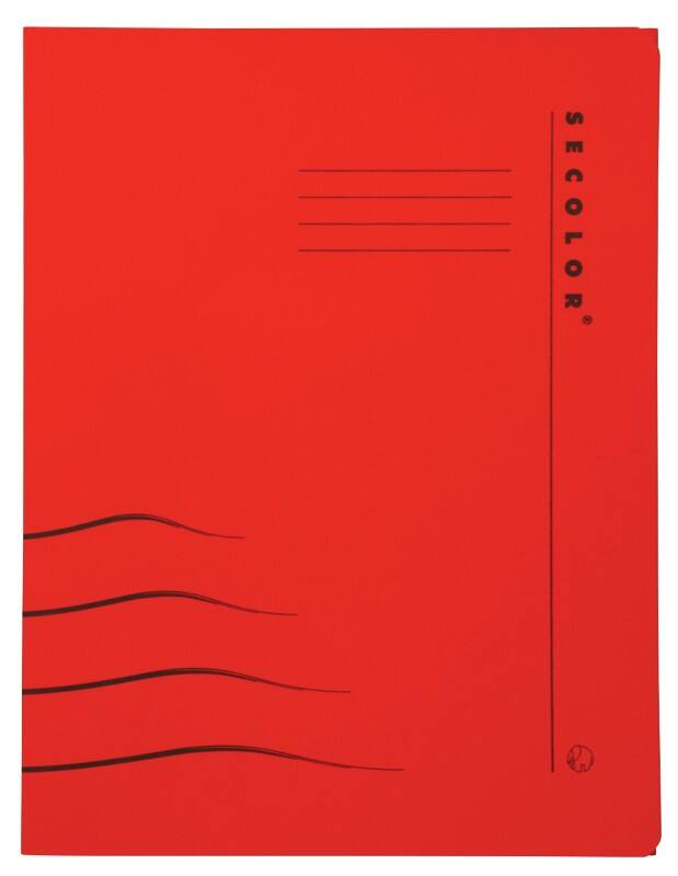 Djois Secolor Klemmmappe A4 Rot