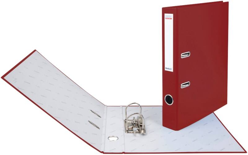 Biella Dinocolor Schmal Ordner A4 40 mm Weinrot 2 Ringe 10341447U Kunststoff