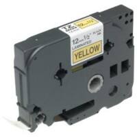 Brother TX-631 TX-631 Schriftband Authentisch Schwarz Schwarz auf Gelb 12 mm (B) x 15,4 m (L)