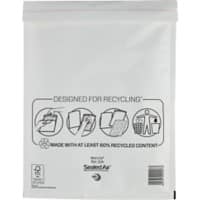 Mail Lite Luftpolster Versandtaschen G/4 240 (B) x 330 (H) mm Ohne Fenster Peel and Seal Weiß 50 Stück