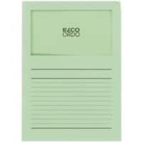 Elco Ordo Classico Aktendeckel DIN A4 Grün Papier 120 g/m² 100 Stück
