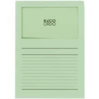 Elco Ordo Classico Aktendeckel DIN A4 [delete] Grün Papier 120 g/m² 100 Stück