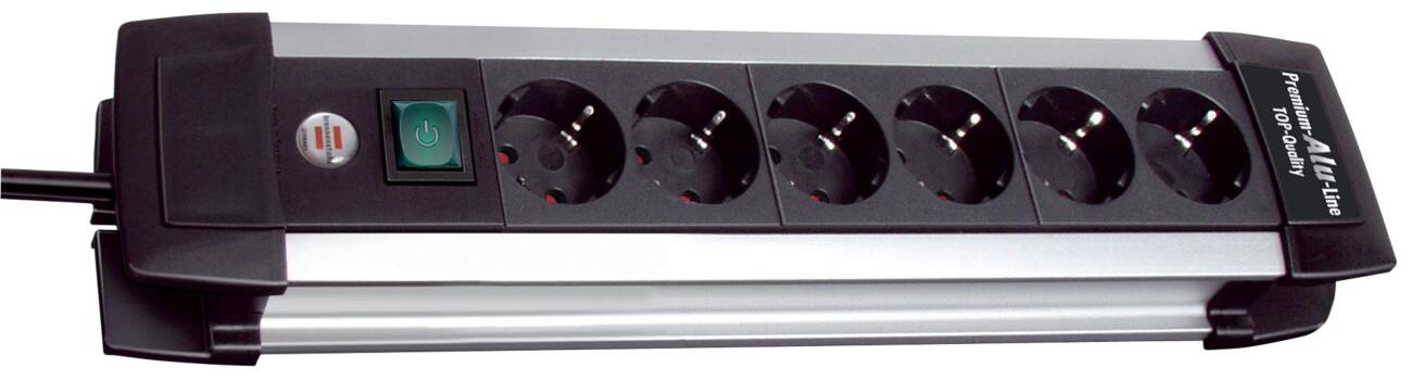 brennenstuhl Steckdosenleiste Aluminium