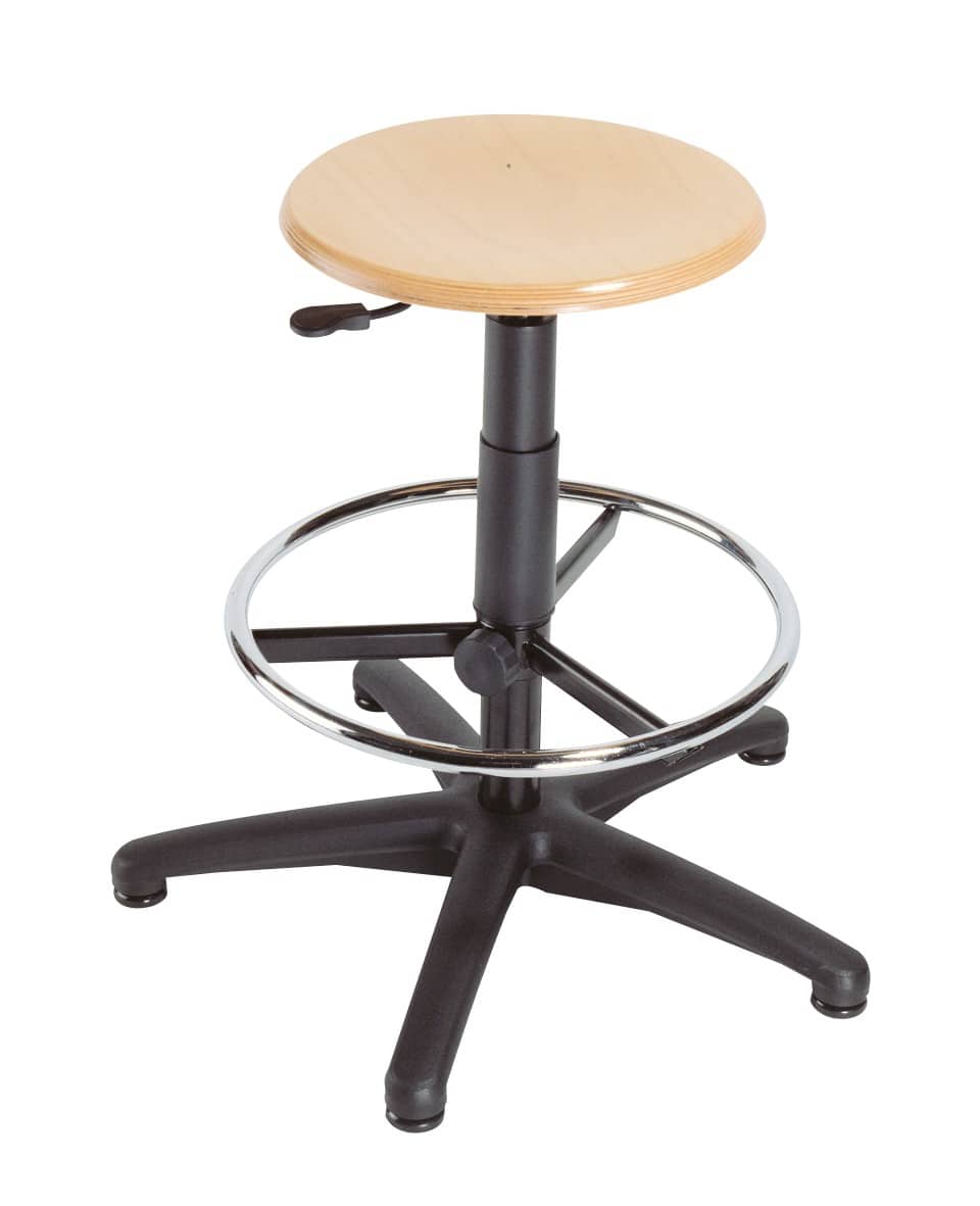 TOPSTAR TEC 60 Counter Drehhocker ohne Armlehnen Braun Schwarz