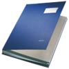Leitz Unterschriftsmappe 5700-35 Blau Gelocht DIN A4