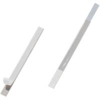 DURABLE Etiketten 8052-19 Selbsthaftend Transparent 200 x 15 mm 10 Stück