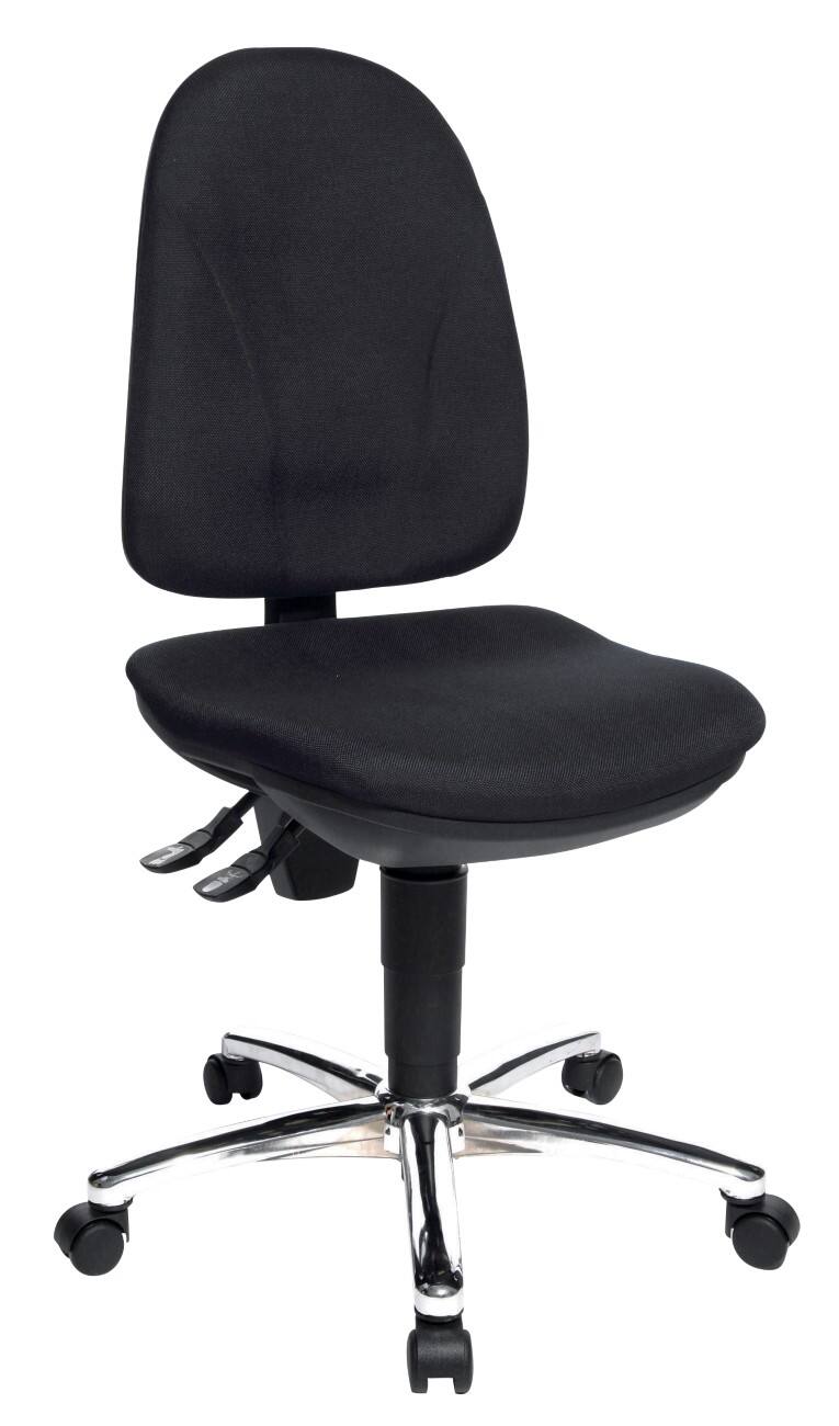 TOPSTAR Ergonomischer Bürostuhl Point 30 Stoff Schwarz