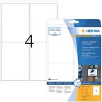 HERMA Wetterfeste Etiketten 9534 Rechteckig DIN A4 99,1 x 139 mm 10 Blatt à 4 Etiketten