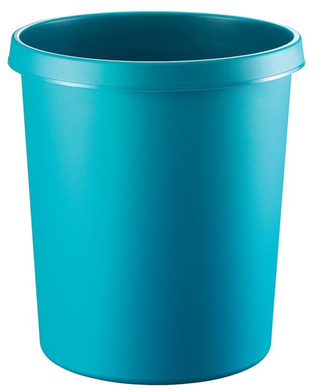 helit Papierkorb Polyethylen Grün 33,5 cm