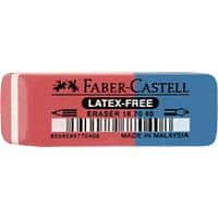 Faber-Castell Radierer 7070-40 Rot, Blau