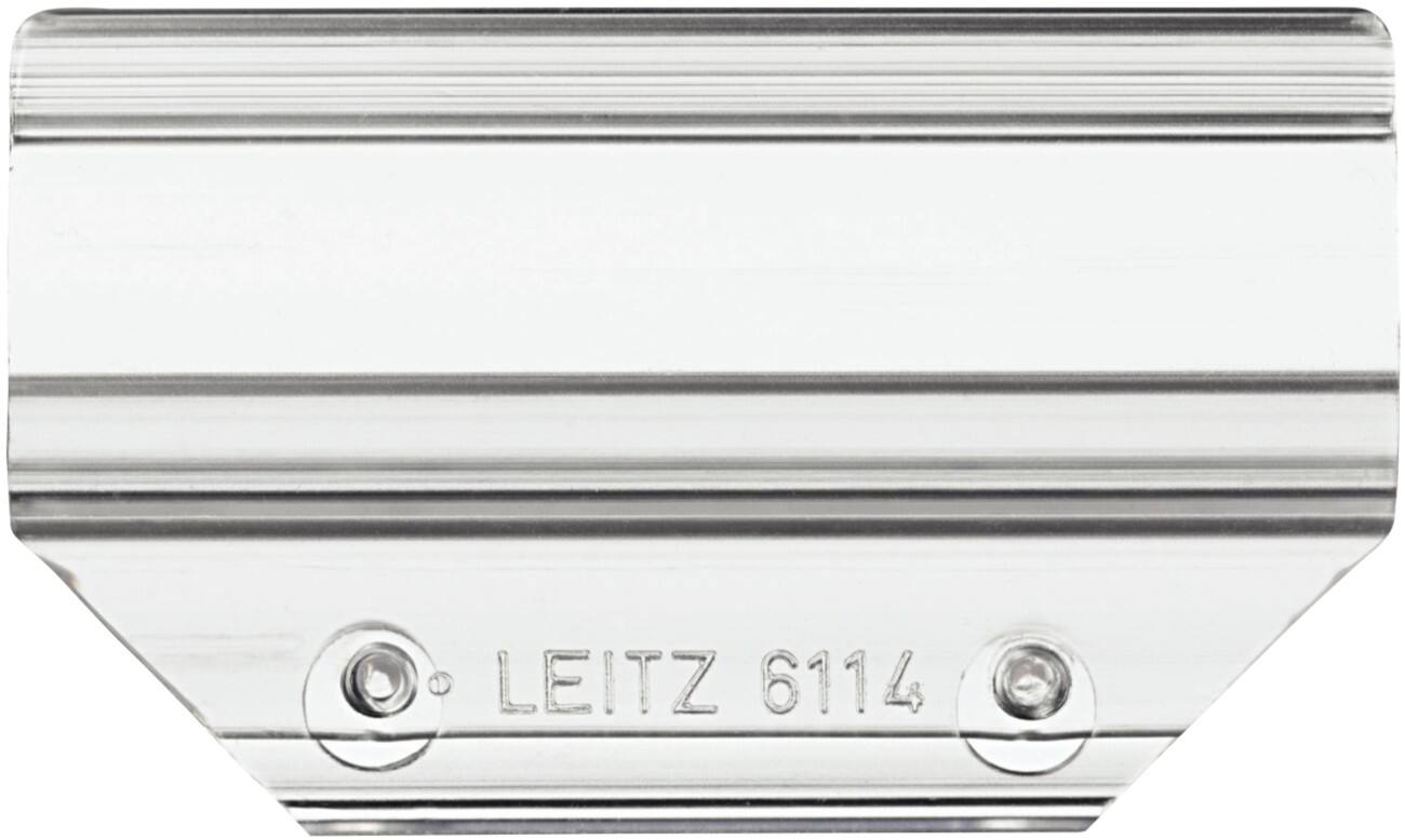 Leitz Vollsichtreiter Alpha Transparent PVC 50 Stück