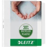 Leitz Prospekthüllen DIN A4 Matt Transparent 12 Mikron PP (Polypropylen) Öffnung Rechts 4 Löcher 474 50 Stück