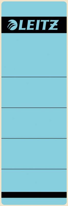 Leitz Selbstklebende Rückenschilder 1642-00-35 DIN A4 Blau 6,15 x 19,2 cm 10 Stück