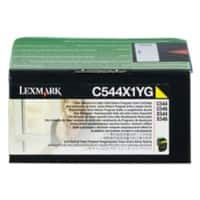 Lexmark C544X1YG Original Tonerkartusche Gelb