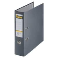 Bene No.1 Power Ordner A4 80 mm Grau 2 Ringe No.1 Power 291400 PP (Polypropylen) Glatt Hochformat