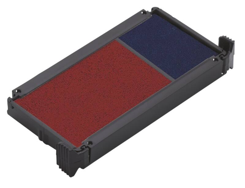Trodat 6/4912/2 Ersatzstempelkissen Blau, Rot 2 Stück
